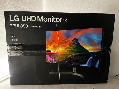 LG 27UL850 Monitor 4K Ultra HD 68cm/27, Computers en Software, Monitoren, Zo goed als nieuw, 60 Hz of minder, DisplayPort, HDMI