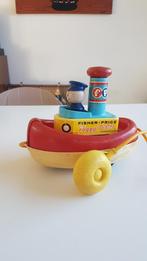 Vintage Fisher price Tuggy Tooter #139, Jouet à Pousser ou Tirer, Utilisé, Sonore, Enlèvement ou Envoi