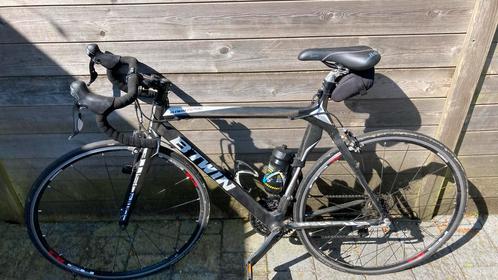 B-twin koersfiets Carbon maat 53, Fietsen en Brommers, Fietsen | Racefietsen, Zo goed als nieuw, Carbon, Ophalen