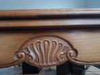 Vintage eikenhouten eettafel, Ophalen