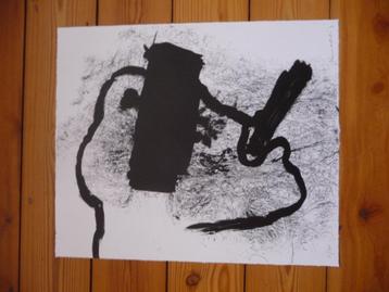 JANNIS KOUNELLIS ; MOOIE LITHO, ORIGINEEL GESIGNEERD beschikbaar voor biedingen