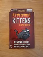 Exploding kittens 2 speler editie, Een of twee spelers, Ophalen of Verzenden, Nieuw, Exploding kittens