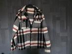 Geruiten hemd jas large zwart rood, Ophalen of Verzenden, Zo goed als nieuw, Rood
