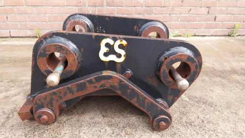 Eurosteel Mech CW40 coupler / 90/80mm pins / Cat 330 336 340, Zakelijke goederen, Machines en Bouw | Onderdelen