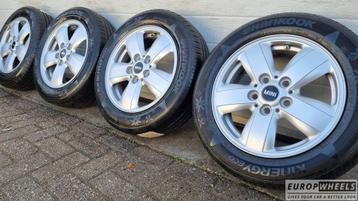 15 inch Mini Cooper S Heli Spoke Velgen 492 F56 Zomerbanden beschikbaar voor biedingen
