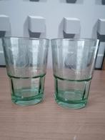 Glas glazen Bacardi. Bacardiglazen. H 12 cm., Verzamelen, Ophalen of Verzenden, Zo goed als nieuw