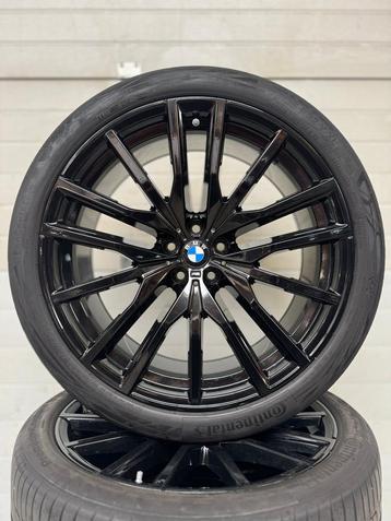 22’’ BMW X5 X6 G05 G06 VELGEN ZOMERBANDEN ORIG SET TPMS 742M beschikbaar voor biedingen
