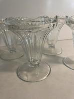 Ijscreme coupe 4 stuks, Ophalen, Zo goed als nieuw