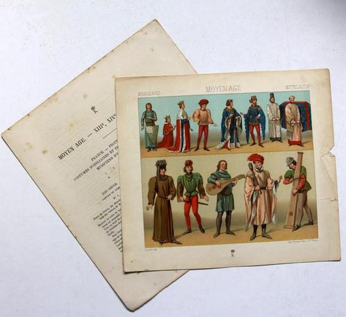 A. Racinet. LE COSTUME HISTORIQUE Middeleeuwen, Boeken, Kunst en Cultuur | Beeldend, Gelezen, Overige onderwerpen, Verzenden