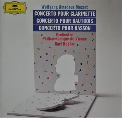 Mozart / Klarinet-, Hobo- en Fagotconcert - Wiener Ph / Böhm, CD & DVD, CD | Classique, Comme neuf, Orchestre ou Ballet, Enlèvement ou Envoi