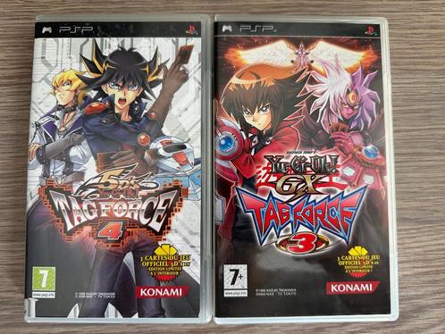 Yu-Gi-Oh GX Tag Force 3&4 PSP, Games en Spelcomputers, Games | Sony PlayStation Portable, Gebruikt, Role Playing Game (Rpg), 1 speler