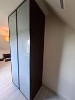 Ikea kleerkast Pax Zwartbruin, Ophalen, 100 tot 150 cm, 200 cm of meer, Met hangruimte
