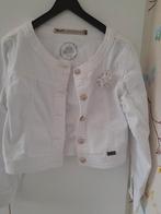 Wit jeansvestje 140-146, Enlèvement ou Envoi, Comme neuf