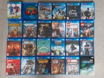 PS4 Games (Zie omschrijving) beschikbaar voor biedingen