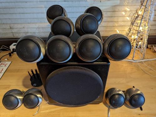 Orb Audio 7.1.4 9.1.2 surround speakerset met subwoofer, Audio, Tv en Foto, Home Cinema-sets, Gebruikt, 7.1-systeem, Ophalen of Verzenden