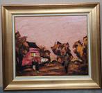 Paul PERMEKE, Het gesprek, Antiek en Kunst, Kunst | Schilderijen | Klassiek, Ophalen of Verzenden