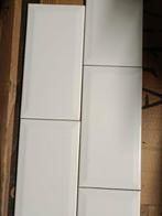 Lot wandtegels wit glanzend 4,60 m2 (10cmx20cm), Doe-het-zelf en Bouw, Tegels, Nieuw, Minder dan 20 cm, Minder dan 5 m², Wandtegels