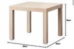 IKEA LACK - table d'extrémité neuve, effet chene, 1999, Enlèvement, Neuf, Carré