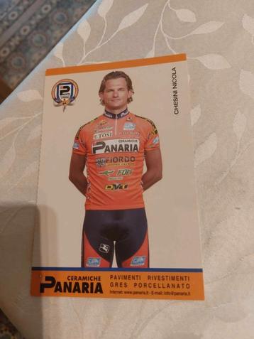 Wielerkaart : Nicola Chesini / Panaria-Fiordo beschikbaar voor biedingen