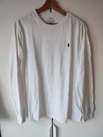 Ralph Lauren longsleeve wit XS, Vêtements | Hommes, T-shirts, Comme neuf, Taille 46 (S) ou plus petite, Enlèvement ou Envoi, Blanc