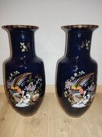 2 Antieke vazen met fazant., Antiek en Kunst, Ophalen