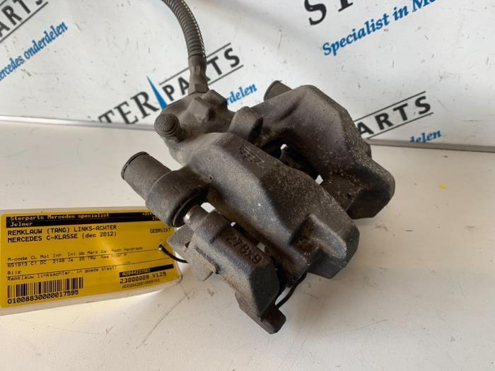 Remklauw (Tang) links-achter van een Mercedes C-Klasse, Auto-onderdelen, Remmen en Aandrijving, Mercedes-Benz, Gebruikt, 3 maanden garantie