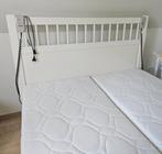 Bed, Huis en Inrichting, Ophalen, Wit, 140 cm, Zo goed als nieuw