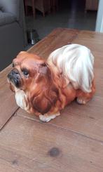Vintage Italiaans beeldje Pikenees hond 1950, Antiek en Kunst, Ophalen of Verzenden