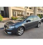 Skoda Octavia SW 1.6 ce TDI ambition, Auto's, Automaat, Zwart, Leder, Bedrijf