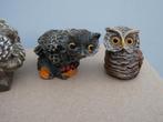 Verschillende uiltjes van steen en kunststof, Ophalen of Verzenden, Zo goed als nieuw, Dier