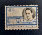 Postzegel Ruanda-Urundi OBP 198, Postzegels en Munten, Ophalen of Verzenden, Gestempeld