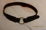 Ceinture en cuir brune femme, Ophalen, 90 tot 100 cm, Heupriem, Zo goed als nieuw