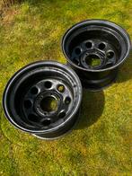 2 stalen velgen 6x139,7 16x10J, Auto-onderdelen, Banden en Velgen, Ophalen, Gebruikt, 16 inch, Velg(en)