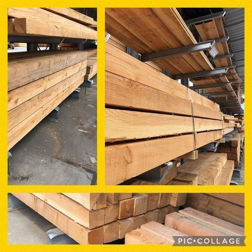 GROOT assortiment fijnbezaagd en geschaafd douglas, Tuin en Terras, Palen, Balken en Planken, Nieuw, Palen, Ophalen of Verzenden