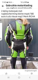 Richa 2delig  motorpak, Kawasaki  kleur, Motoren, Kleding | Motorkleding