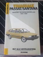 Vraagbaak Volkswagen Vw Passat Santana 1981/1986 Olving, Ophalen of Verzenden