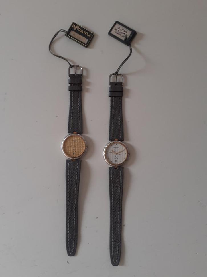 2 horloges Rodania Golf Ongebruikt, Handtassen en Accessoires, Horloges | Dames, Ophalen of Verzenden