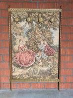 Messing kapstok met Gobelin wandkleed, Antiek en Kunst, Ophalen