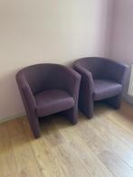 2 zeteltjes, Huis en Inrichting, Zetels | Zetels, Ophalen, Eenpersoons, Minder dan 75 cm, Zo goed als nieuw