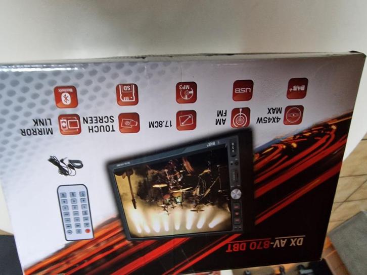 CARPLAY MET DAB-RADIO, Auto diversen, Autoradio's, Nieuw, Ophalen