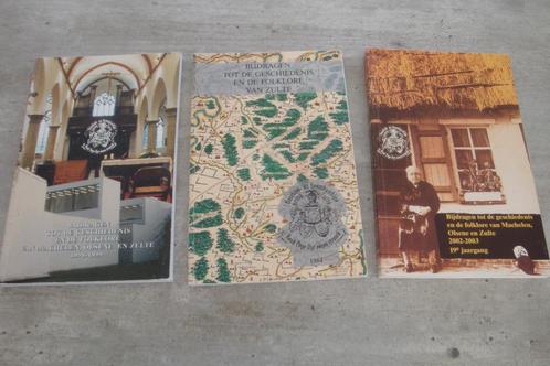 LOT VAN 3 BIJDRAGEN TOT DE GESCHIEDENIS EN DE FOLKLORE......, Boeken, Geschiedenis | Stad en Regio, Gelezen, Ophalen of Verzenden