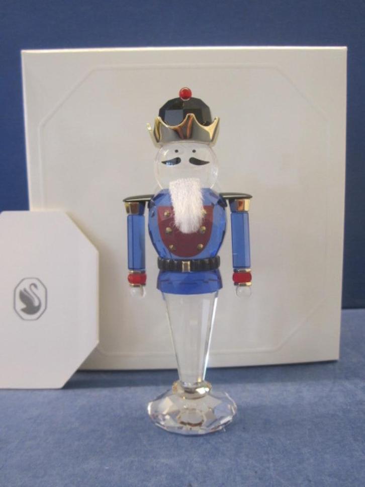 Swarovski Holiday Cheers Notenkraker Blauw, Verzamelen, Swarovski, Nieuw, Figuurtje, Ophalen of Verzenden