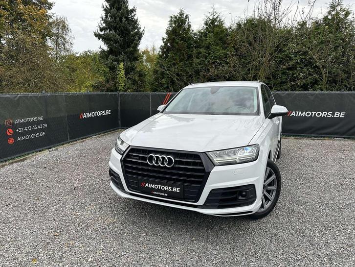 Audi Q7 | 50TDi | S-Line | 20" | NAVI | LED | CAMERA, Auto's, Audi, Bedrijf, Te koop, Q7, 4x4, ABS, Airbags, Bluetooth, Boordcomputer