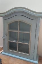 Vitrine en bois, Maison & Meubles, Moins de 25 cm, Classique en bois peint, Moins de 100 cm, Enlèvement