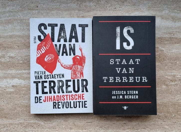 2 x Staat van terreur over IS: Van Ostaeyen + Stern & Berger, Boeken, Politiek en Maatschappij, Nieuw, Maatschappij en Samenleving