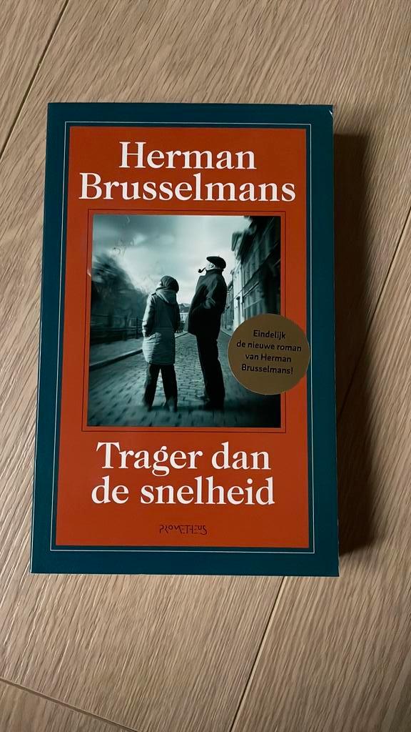Herman Brusselmans - Trager dan de snelheid, Boeken, Literatuur, Nieuw, België, Ophalen of Verzenden
