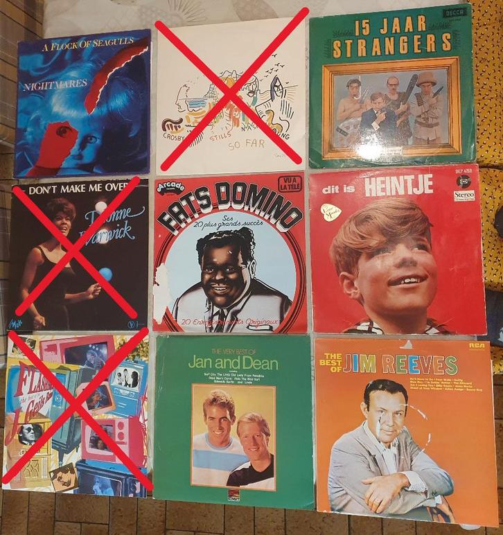 7) DUMPPRIJS LP's : 5€ per stuk, Cd's en Dvd's, Vinyl | Overige Vinyl, Zo goed als nieuw, 12 inch, Ophalen of Verzenden