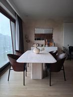 Prachtige traventijn eettafel 180x90x74, Ophalen