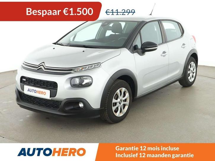 Citroën C3 1.2 PureTech Feel (bj 2018), Auto's, Citroën, Te koop, C3, ABS, Airbags, Airconditioning, Bluetooth, Boordcomputer