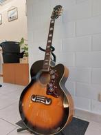 Epiphone J-200 EC Electro Acoustic Guitar, Vintage Sunburst, Muziek en Instrumenten, Ophalen of Verzenden